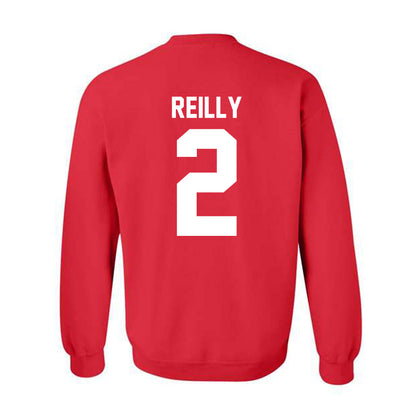 Nebraska - NCAA Women's Volleyball : Bergen Reilly - Classic Shersey Crewneck Sweatshirt-1
