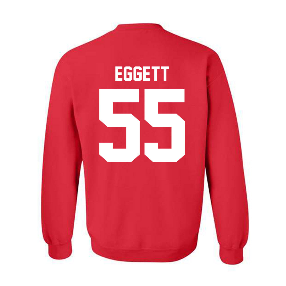 Nebraska - NCAA Women's Soccer : Kate Eggett - Classic Shersey Crewneck Sweatshirt-1