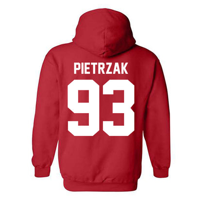 Nebraska - NCAA Football : Kade Pietrzak - Classic Shersey Hooded Sweatshirt-3