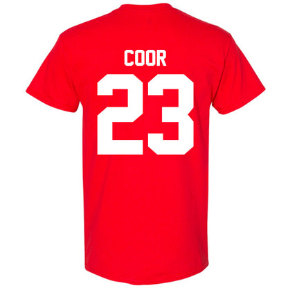 Nebraska - NCAA Softball : Hannah Coor - Classic Shersey T-Shirt-1