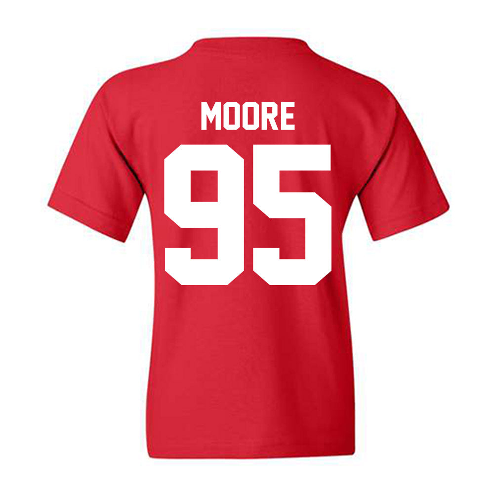 Nebraska - NCAA Football : Gabriel Moore - Classic Shersey Youth T-Shirt-3