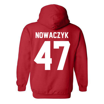 Nebraska - NCAA Baseball : Colin Nowaczyk - Classic Shersey Hooded Sweatshirt-1