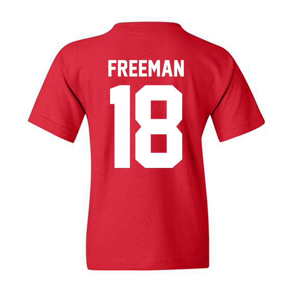 Nebraska - NCAA Baseball : Preston Freeman Freeman - Classic Shersey Youth T-Shirt-1
