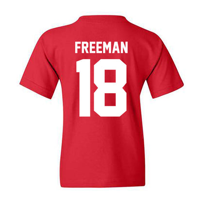 Nebraska - NCAA Baseball : Preston Freeman Freeman - Classic Shersey Youth T-Shirt-1