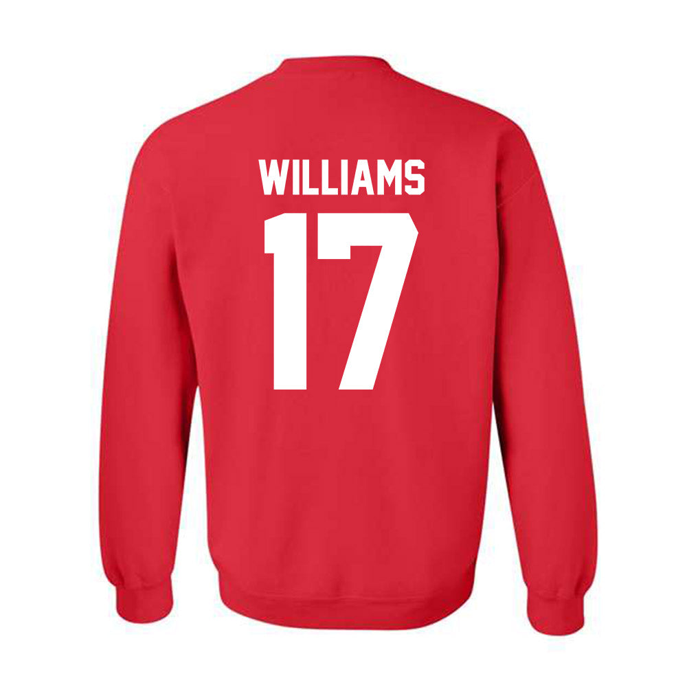 Nebraska - NCAA Women's Volleyball : Keoni Williams - Classic Shersey Crewneck Sweatshirt-3