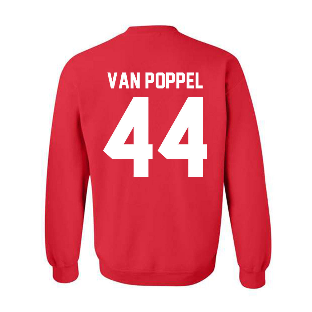 Nebraska - NCAA Football : Riley Van Poppel - Classic Shersey Crewneck Sweatshirt-1