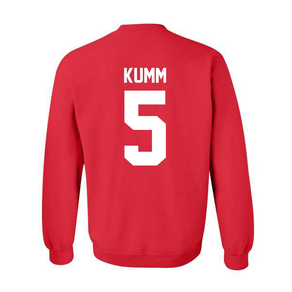 Nebraska - NCAA Football : Taylor Kumm - Classic Shersey Crewneck Sweatshirt-3