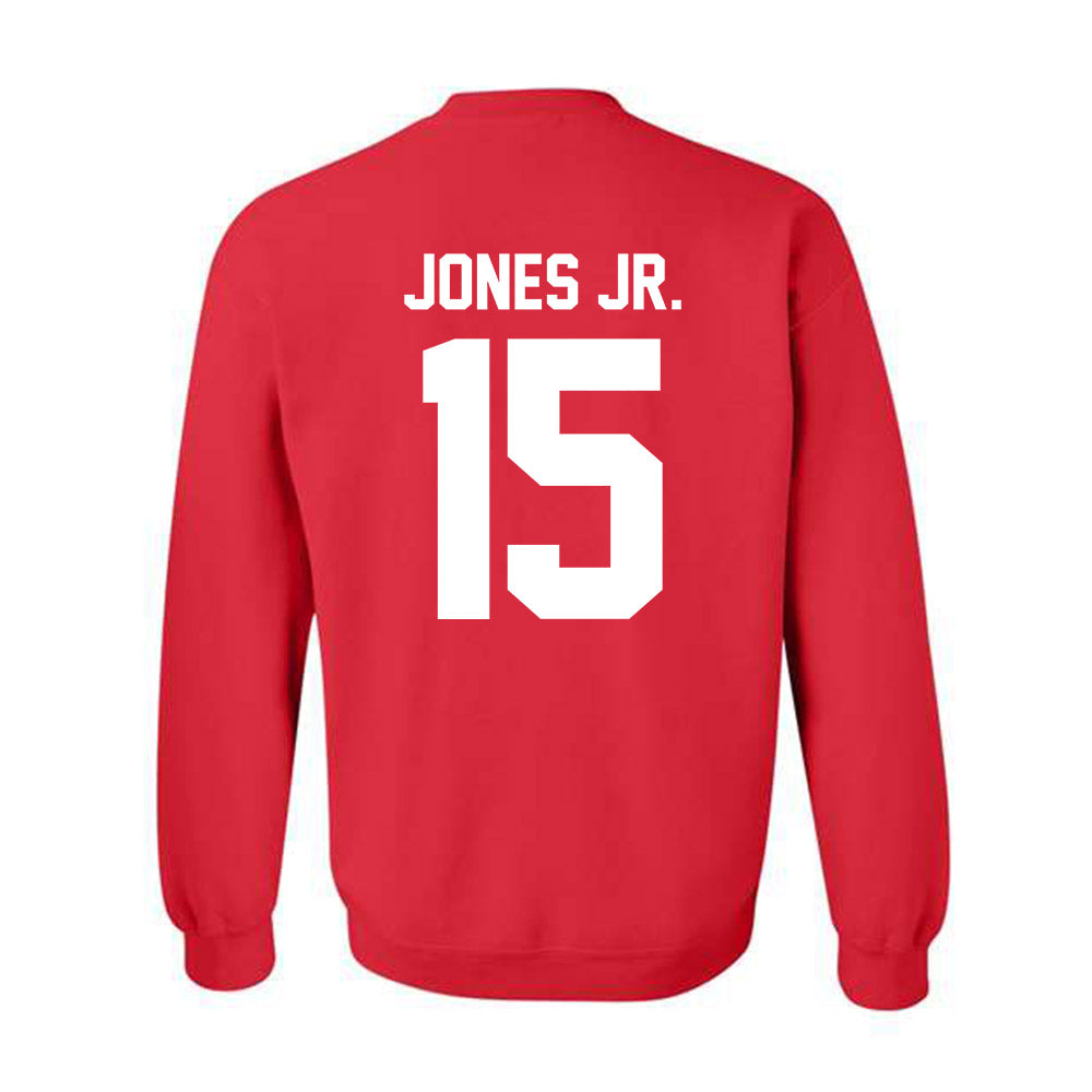 Nebraska - NCAA Football : Anthony Jones Jr. - Classic Shersey Crewneck Sweatshirt-1