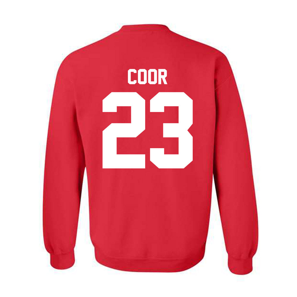 Nebraska - NCAA Softball : Hannah Coor - Classic Shersey Crewneck Sweatshirt-1