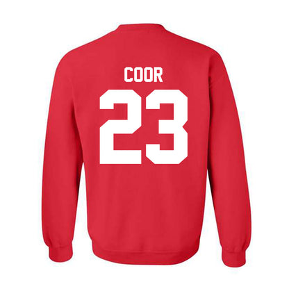 Nebraska - NCAA Softball : Hannah Coor - Classic Shersey Crewneck Sweatshirt-1