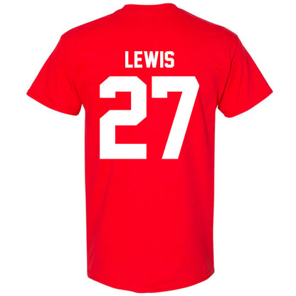 Nebraska - NCAA Women's Soccer : Nathalie Lewis - Classic Shersey T-Shirt-3
