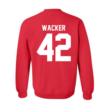 Nebraska - NCAA Football : Derek Wacker - Classic Shersey Crewneck Sweatshirt-1