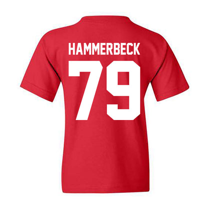 Nebraska - NCAA Football : Shawn Hammerbeck - Classic Shersey Youth T-Shirt-1