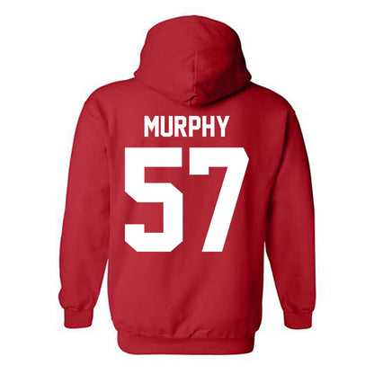 Nebraska - NCAA Football : Ashton Murphy - Classic Shersey Hooded Sweatshirt-1