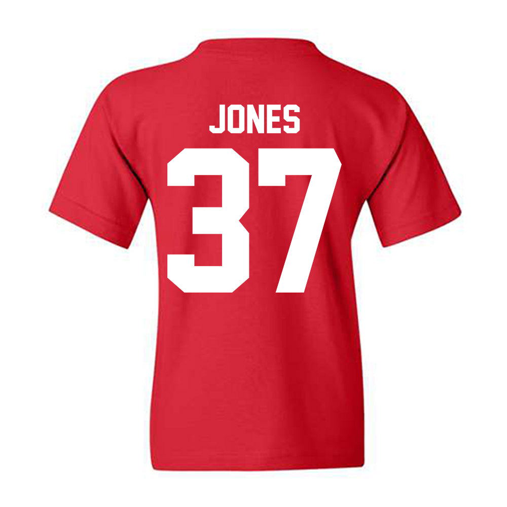 Nebraska - NCAA Football : Donovan Jones - Classic Shersey Youth T-Shirt-1
