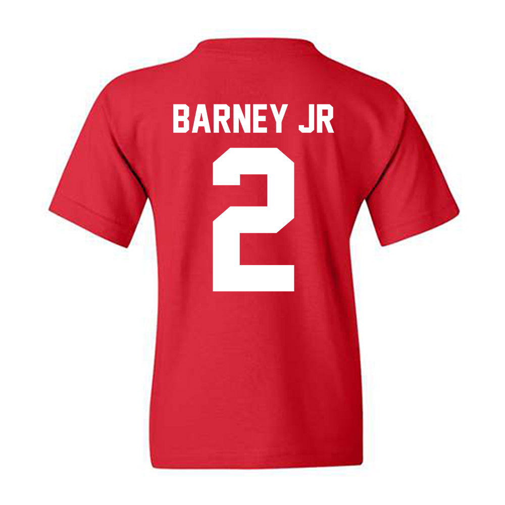 Nebraska - NCAA Football : Jacory Barney Jr - Classic Shersey Youth T-Shirt-1