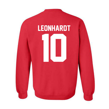Nebraska - NCAA Men's Basketball : Trevan Leonhardt - Classic Shersey Crewneck Sweatshirt-3
