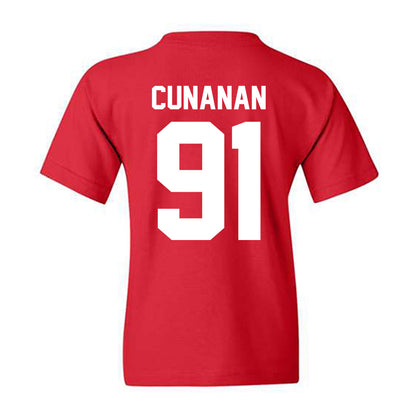 Nebraska - NCAA Football : Kyle Cunanan - Classic Shersey Youth T-Shirt-3
