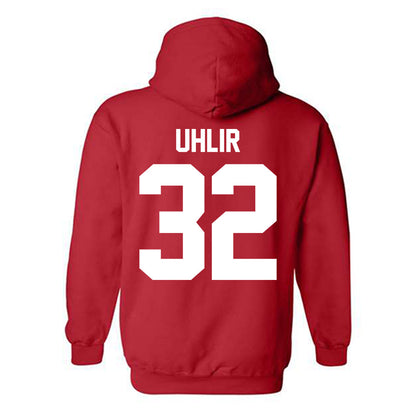 Nebraska - NCAA Football : Trent Uhlir - Classic Shersey Hooded Sweatshirt-1