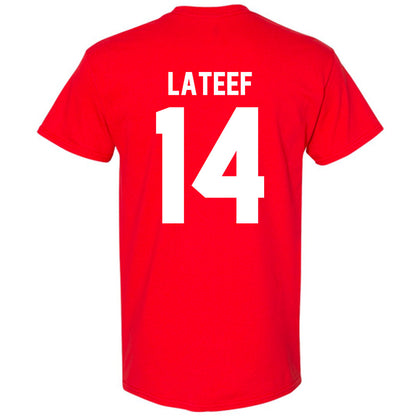 Nebraska - NCAA Football : TJ Lateef - Classic Shersey T-Shirt-1