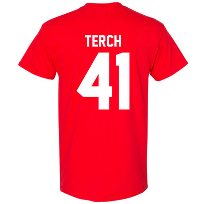 Nebraska - NCAA Football : Tanner Terch - Classic Shersey T-Shirt-3