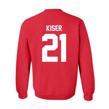 Nebraska - NCAA Women's Soccer : Izzie Kiser - Classic Shersey Crewneck Sweatshirt-1