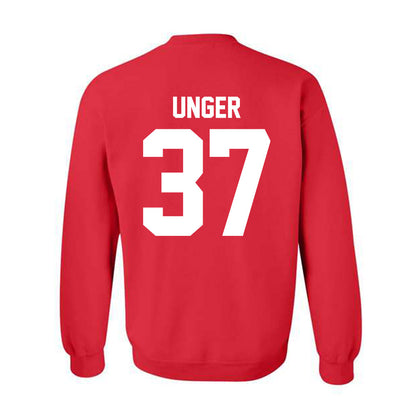 Nebraska - NCAA Baseball : J'Shawn Unger - Classic Shersey Crewneck Sweatshirt-1