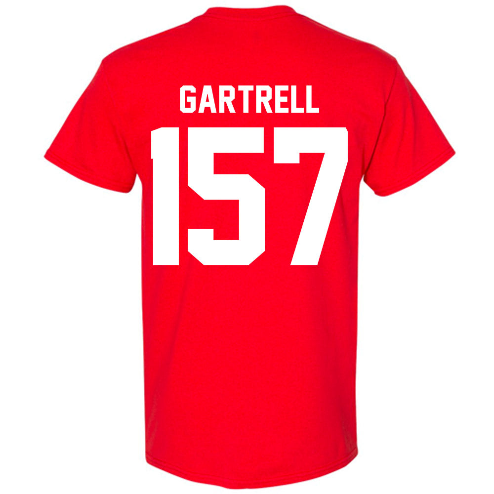 Nebraska - NCAA Wrestling : Dez Gartrell - Classic Shersey T-Shirt-1