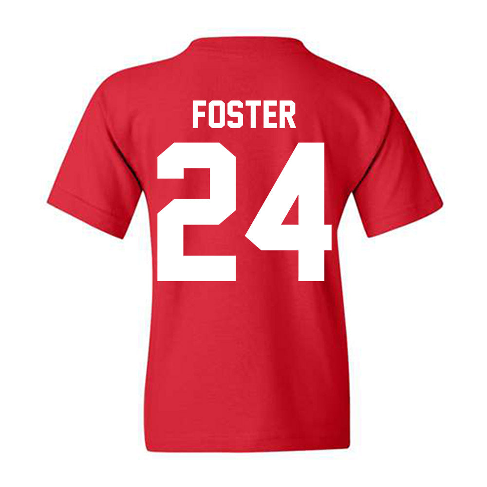 Nebraska - NCAA Football : Dexter Foster - Classic Shersey Youth T-Shirt-3