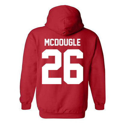 Nebraska - NCAA Football : Dwayne Mcdougle - Classic Shersey Hooded Sweatshirt-3