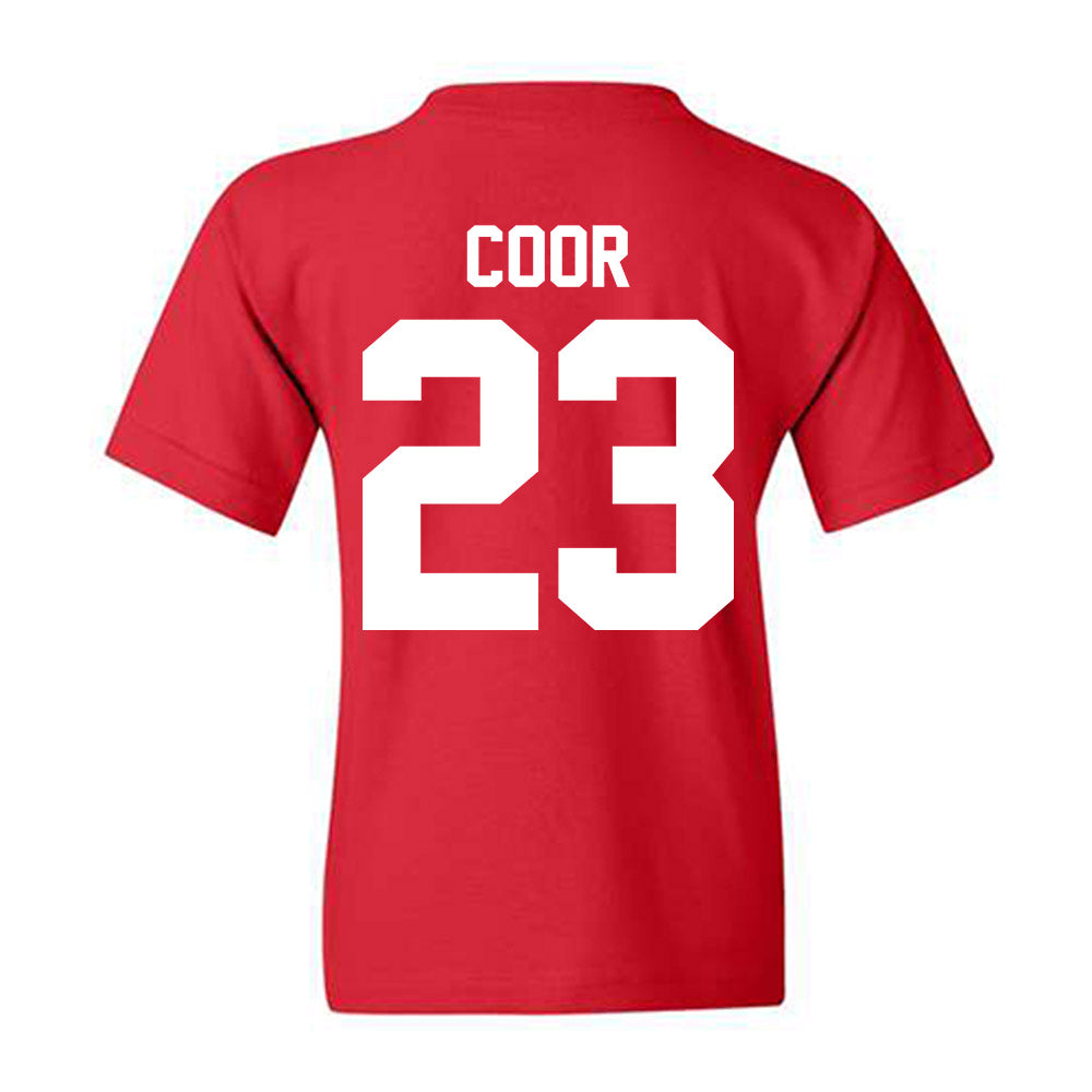 Nebraska - NCAA Softball : Hannah Coor - Classic Shersey Youth T-Shirt-1
