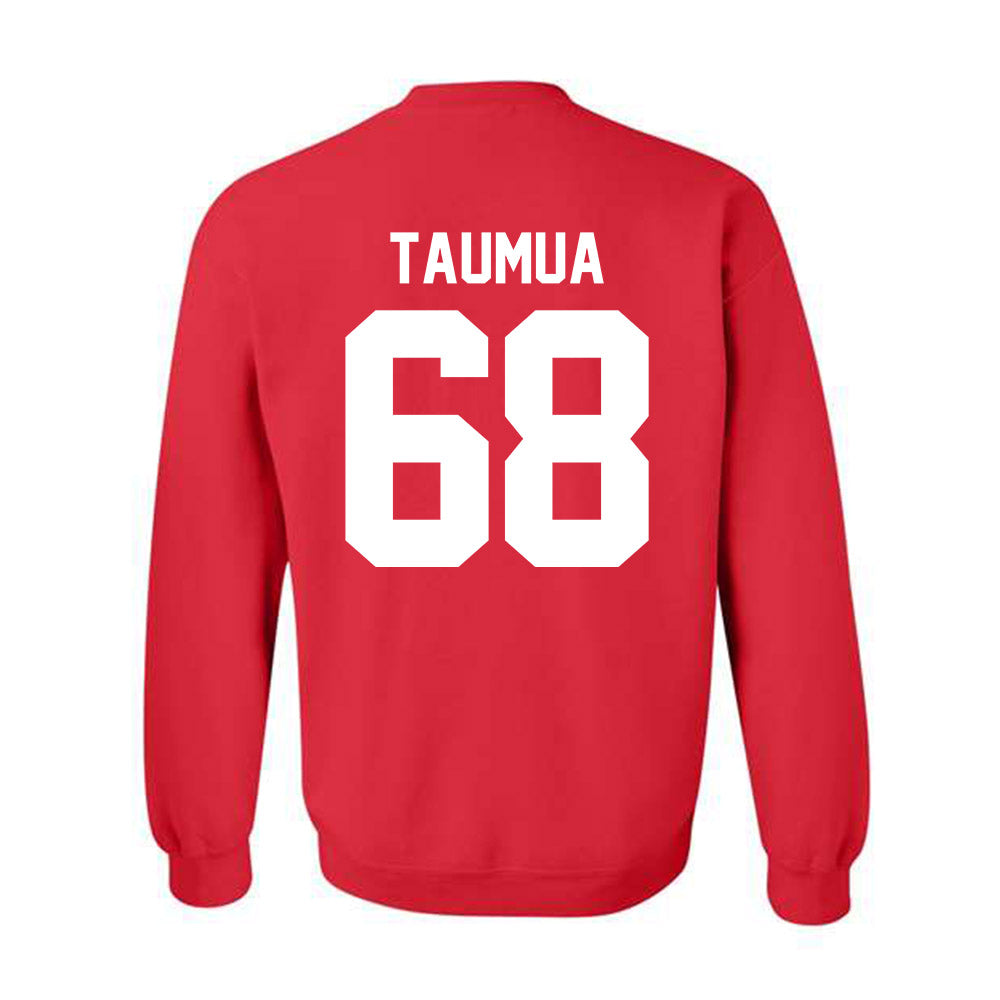 Nebraska - NCAA Football : Preston Taumua - Classic Shersey Crewneck Sweatshirt-1