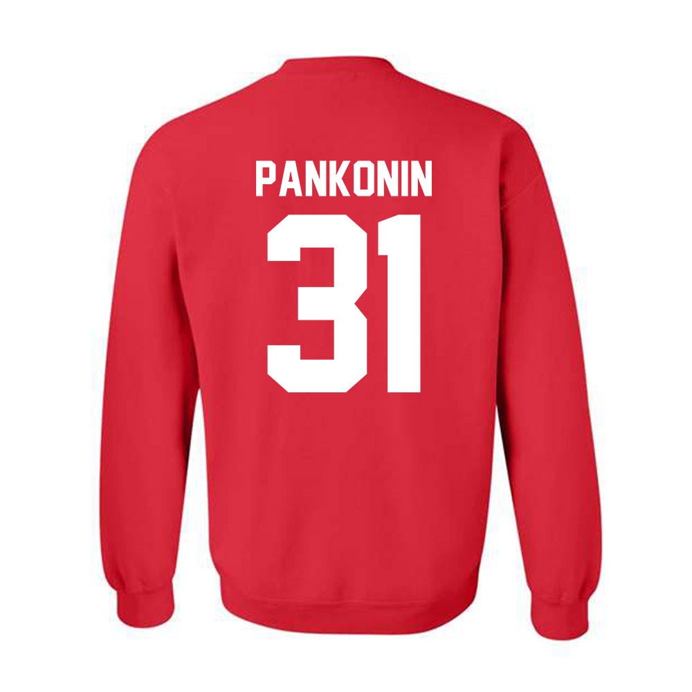 Nebraska - NCAA Baseball : Auden Pankonin - Classic Shersey Crewneck Sweatshirt-1