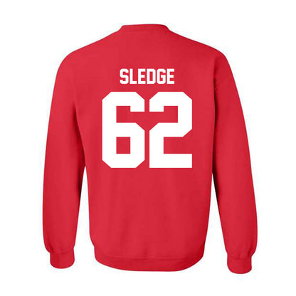 Nebraska - NCAA Football : Sam Sledge - Classic Shersey Crewneck Sweatshirt-1