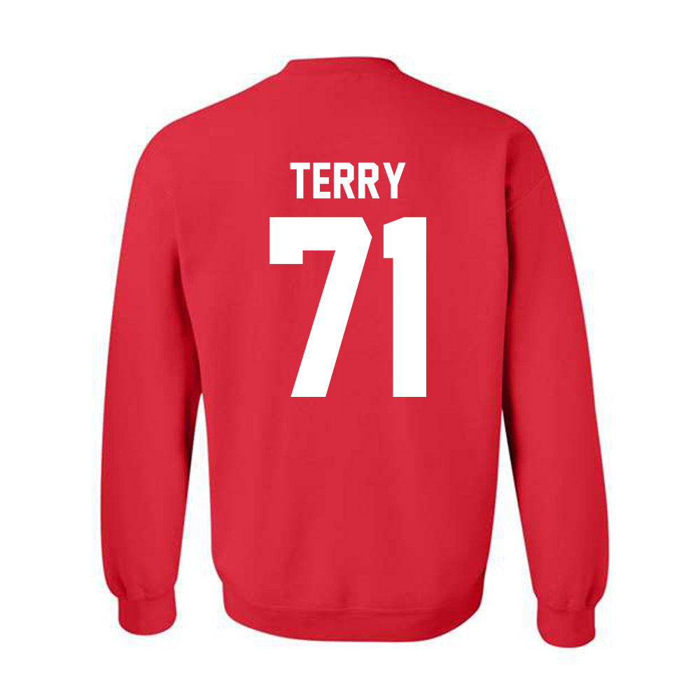 Nebraska - NCAA Football : Tyson Terry - Classic Shersey Crewneck Sweatshirt-3