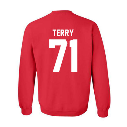 Nebraska - NCAA Football : Tyson Terry - Classic Shersey Crewneck Sweatshirt-3