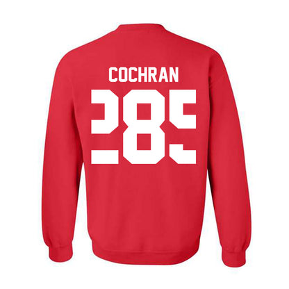 Nebraska - NCAA Wrestling : Lucas Cochran - Classic Shersey Crewneck Sweatshirt-3