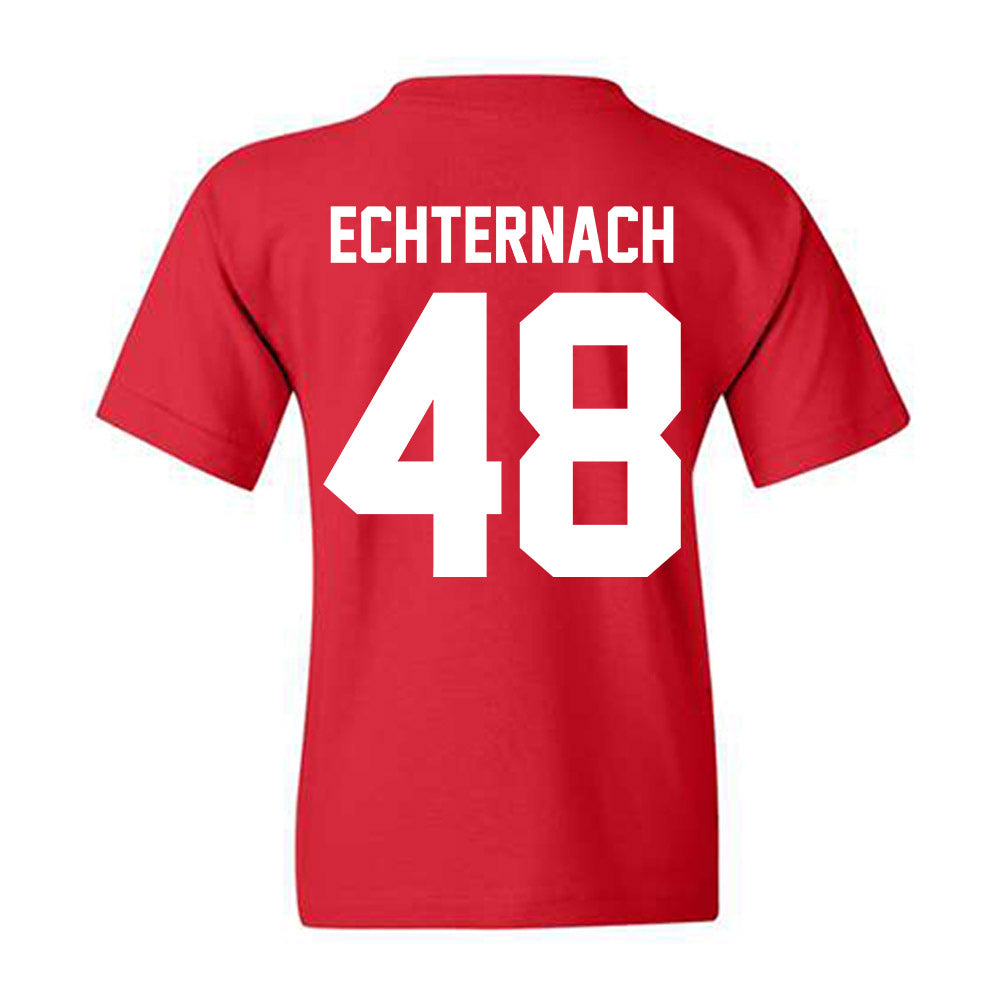 Nebraska - NCAA Football : Cayden Echternach - Classic Shersey Youth T-Shirt-1