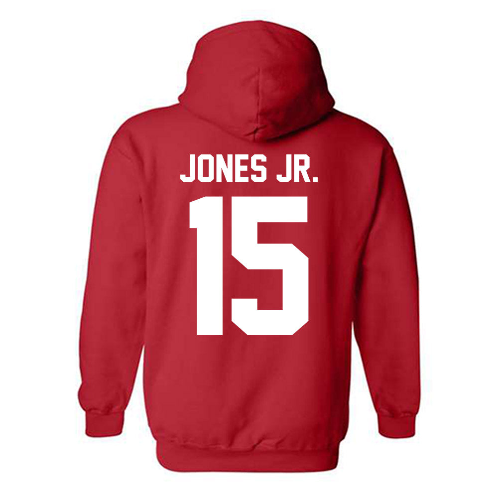 Nebraska - NCAA Football : Anthony Jones Jr. - Classic Shersey Hooded Sweatshirt-1