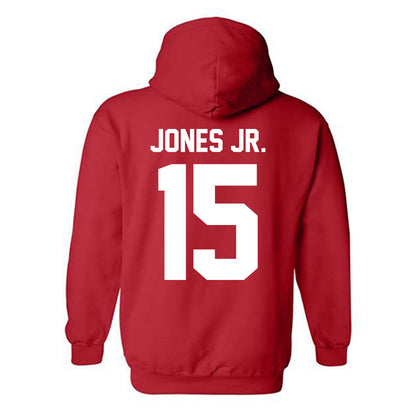 Nebraska - NCAA Football : Anthony Jones Jr. - Classic Shersey Hooded Sweatshirt-1