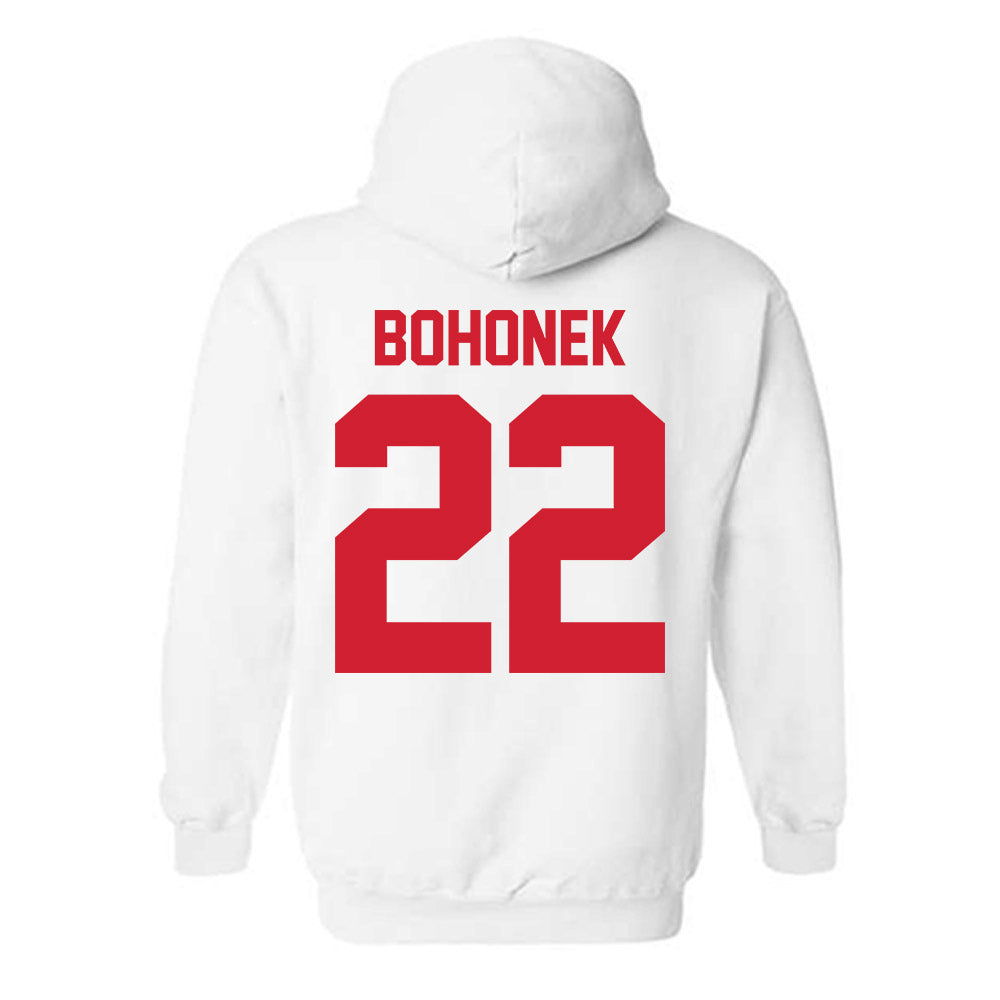 Nebraska - NCAA Women's Soccer : Carson Bohonek - Classic Shersey Hooded Sweatshirt-1