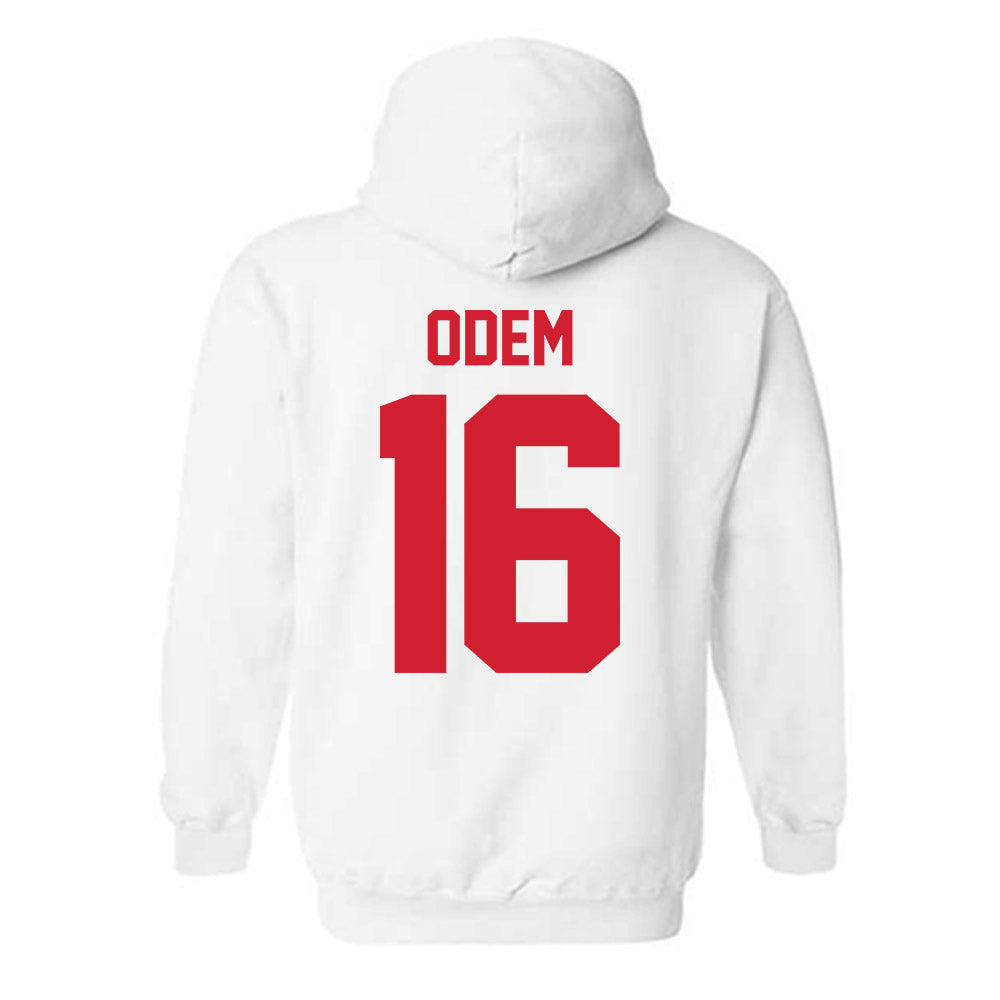 Nebraska - NCAA Football : Danny Odem - Classic Shersey Hooded Sweatshirt-2