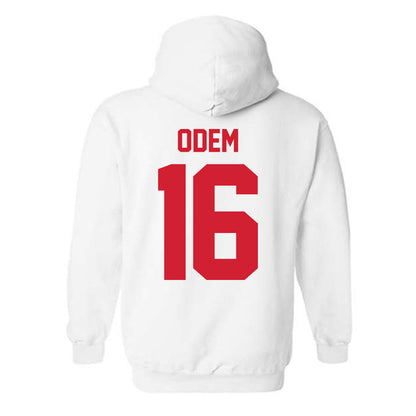 Nebraska - NCAA Football : Danny Odem - Classic Shersey Hooded Sweatshirt-2