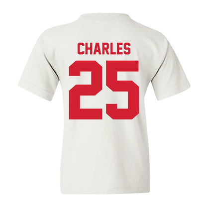 Nebraska - NCAA Football : Jeremiah charles - Classic Shersey Youth T-Shirt-1