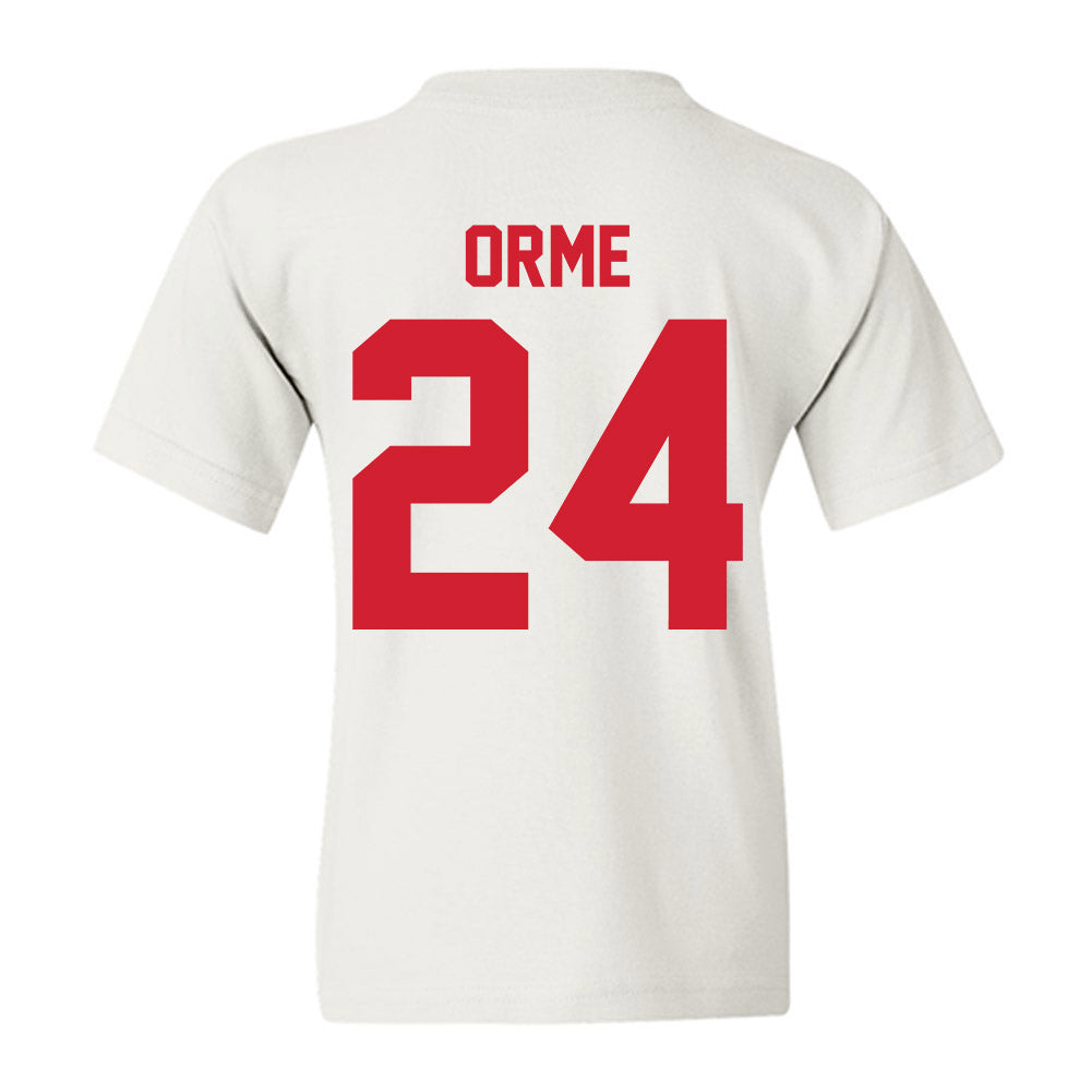 Nebraska - NCAA Men's Basketball : Sam Orme - Classic Shersey Youth T-Shirt-2