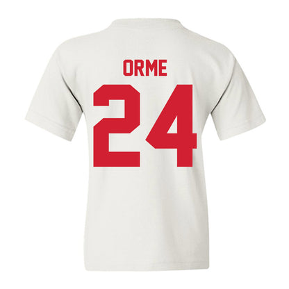 Nebraska - NCAA Men's Basketball : Sam Orme - Classic Shersey Youth T-Shirt-2