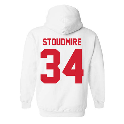 Nebraska - NCAA Football : Owen Stoudmire - Classic Shersey Hooded Sweatshirt-1
