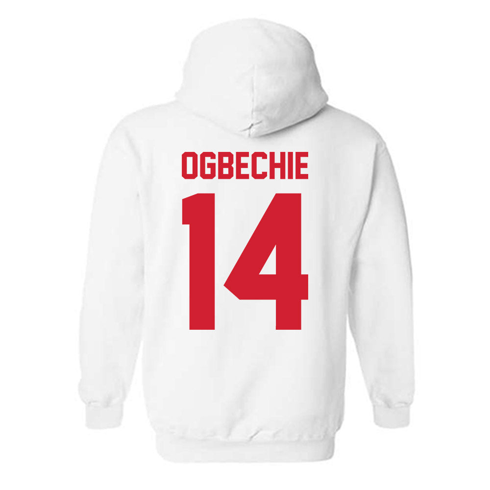 Nebraska - NCAA Women's Volleyball : Manaia Ogbechie - Classic Shersey Hooded Sweatshirt-2