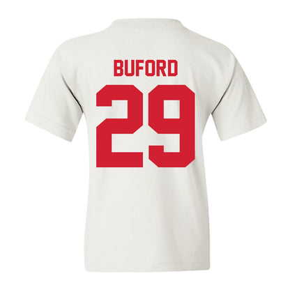 Nebraska - NCAA Football : Mario Buford - Classic Shersey Youth T-Shirt-1