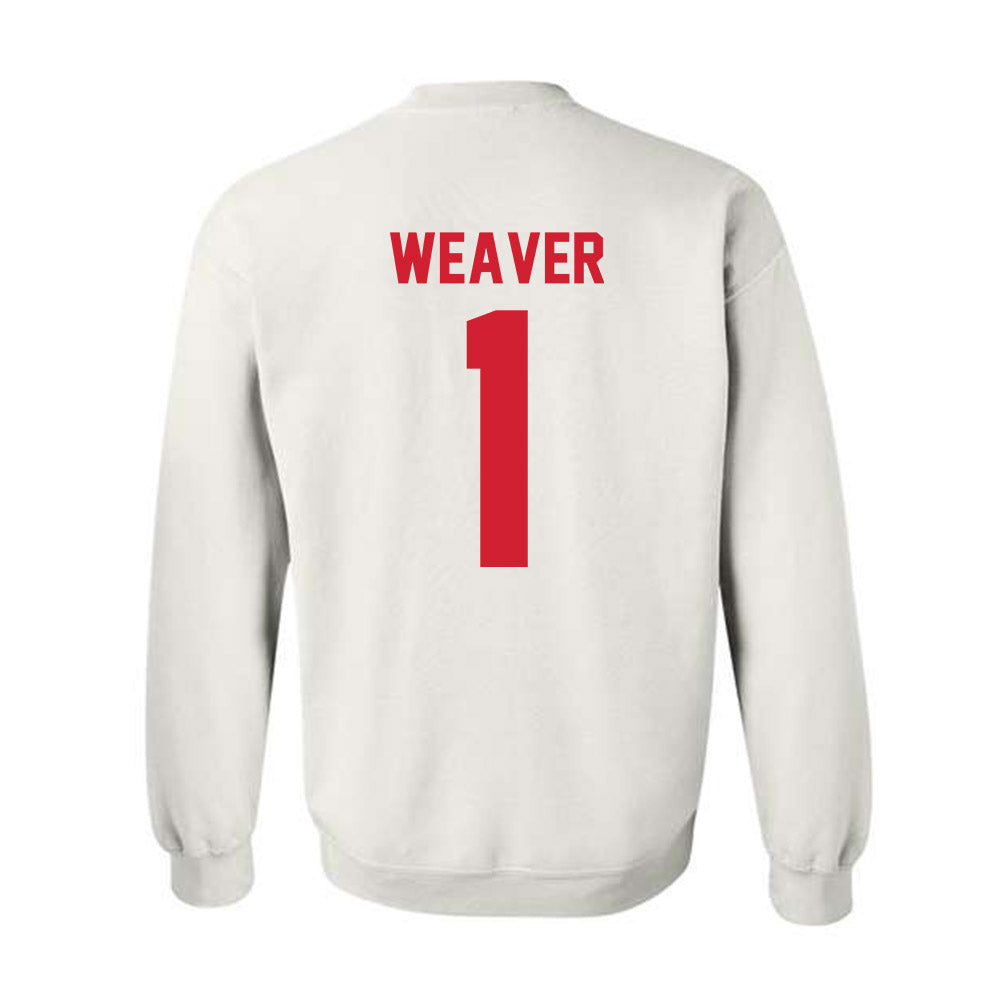 Nebraska - NCAA Women's Basketball : Hailey Weaver - Classic Shersey Crewneck Sweatshirt-1